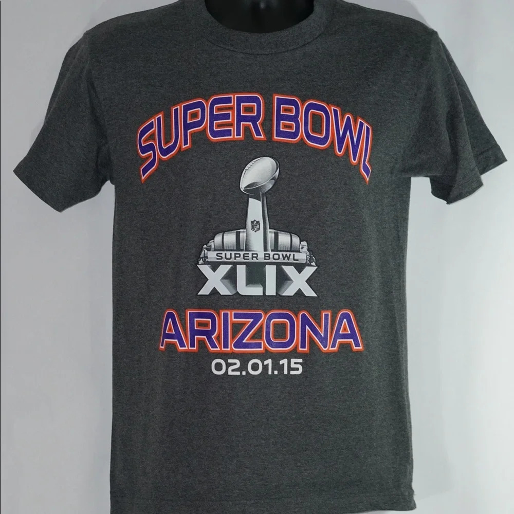 Super Bowl XLIX Arizona 02.01.15 T Shirt Size S - Picture 8 of 8